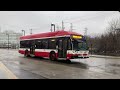 ttc buses in action clips incl orion 7916 u0026 8055 unique white rim drivers side window 2 9 2023