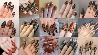 stylish fingers mehndi designs 2024 |fingers henna designs #viral #trending #mehndi #henna #art