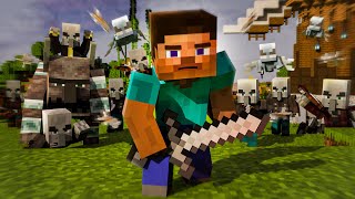 HERO Of THE VILLAGE - Alex and Steve life (Minecraft animation)
