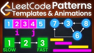 LeetCode was HARD until I learned these 14 patterns! | Coding Templates and Animations