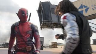 Deadpool Joins the Civil War Airport Battle