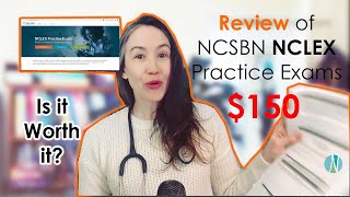 REVIEW | NCSBN NCLEX RN Practice Exams: Are they worth $150?