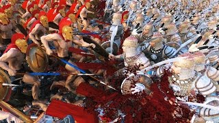 3000 Spartans vs 35000 Romans and Persians Ultimate Epic Battle Simulator