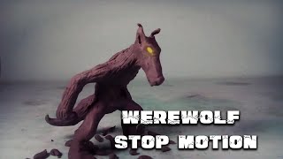 Werewolf Transformation stop motion animation