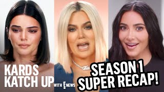 The Kardashians: BEST of Season 1 SUPER Recap | The Kardashians Recap With E! News
