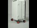 New Design Wide Handle Suitcase Luggage 20 Inch Cabin PC Aluminum Frame