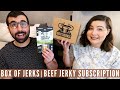 Box of Jerks March 2021 | Beef Jerky Subscription Box | Unboxing & Taste Test