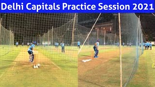 Delhi capitals Practice Session 2021 | Delhi capitals Training Camp 2021 | IPL 2021 | AB Cricket