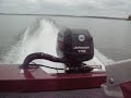 115hp johnson running on 2003 weld craft 20ft by mcfadden marine