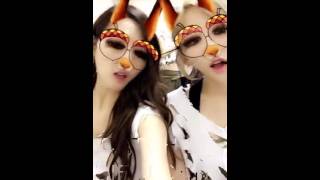 160813 소녀시대 티파니 스냅챗 파니챗(ft.태연) @stephanieyoungh SNSD TIFFANY SNAPCHAT FANYCHAT(ft.TAEYEON)