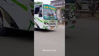 SRI KRISHNA bus transport on trichy chathiram to thuraiyur bus short video