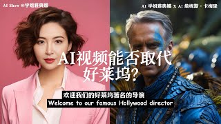 Can AI videos replace Hollywood? A conversation with James Cameron AI视频能否取代好莱坞？对谈《阿凡达》导演詹姆斯.卡梅隆