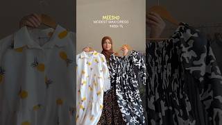 Meesho modest maxi dress haul | Meesho app | Meesho haul #meeshomaxidress #meeshofinds