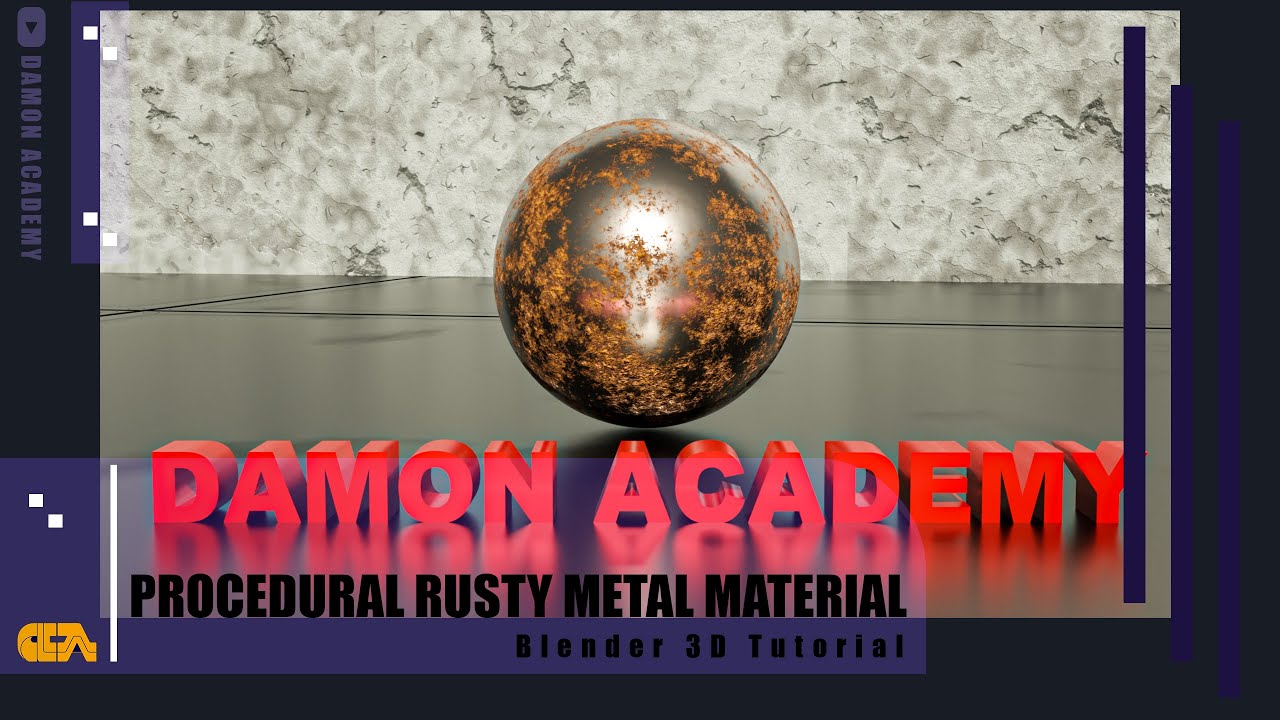 How To Create Procedural Rusty Metal Material In Blender For Beginner ...