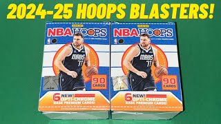 2024-25 Panini NBA Hoops Basketball Blaster Box Opening Review! New Draft Class! New \u0026 Improved Set!