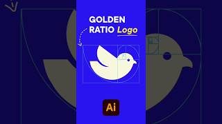 Create logo with golden ratio #shorts