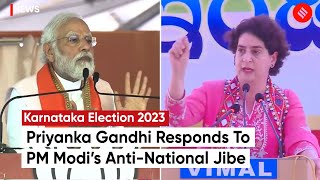 After PM Modi Says Congress Aligns With ‘Anti-Nationals’; Priyanka Gandhi Accuses BJP Of Corruption