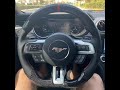 mustang carbon fiber steering wheel