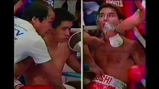 神藤太志 TKO8R 天翔康晶 日本フライ級タイトルマッチ 1993/9/20 Futoshi Shindo VS Yasuaki Tensho