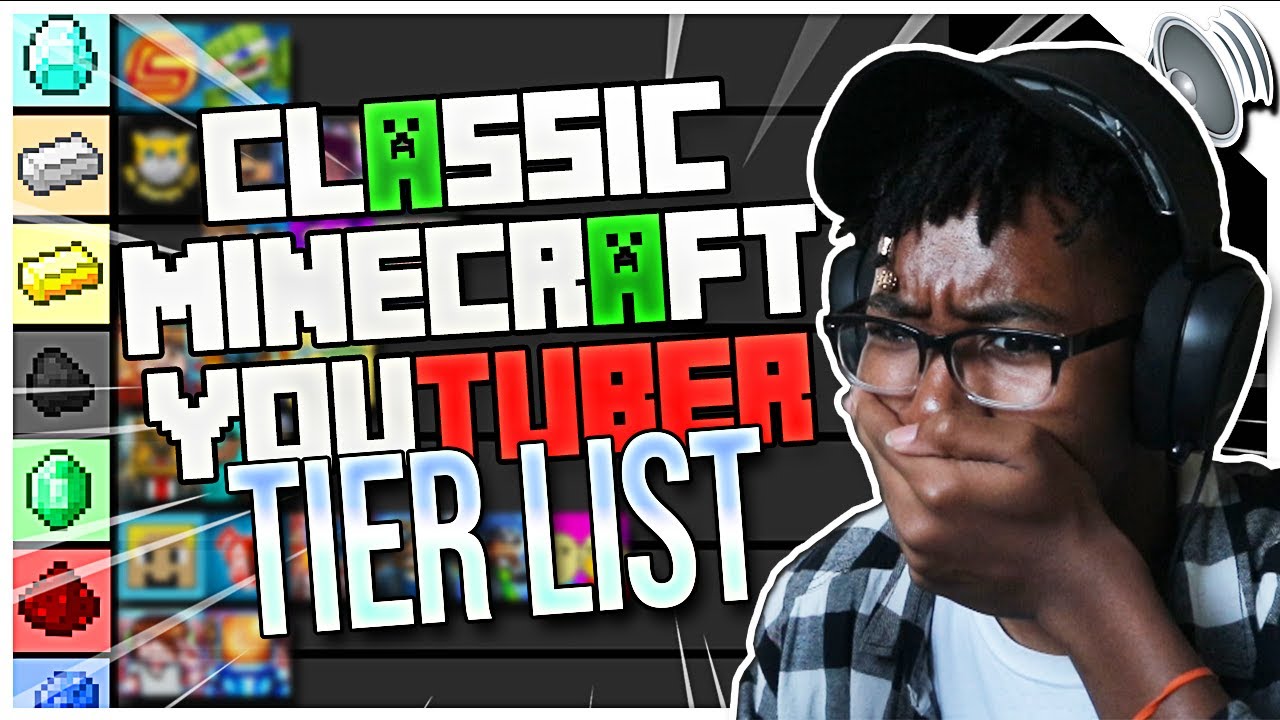 Classic Minecraft Youtubers Tier List! - YouTube