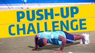Push-up Challenge ft. Rishabh Pant & Kagiso Rabada