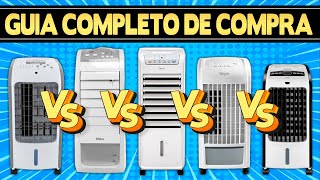 COMPARATIVO de Climatizadores de Ar 2024: Midea, Elgin, Mondial, Britânia e Philco - Qual COMPRAR?