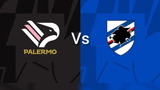 Palermo Vs Sampdoria Serie B italiana partita di calcio oggi in diretta Palermo Vs Sampdoria Live