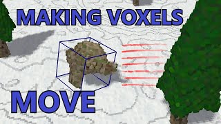 Making voxels MOVE with the separating axis test [Voxel Devlog #11]