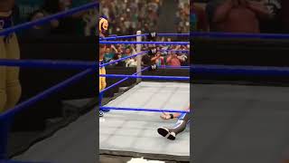 WWE 2K22 Rey Mysterio Finisher 619 To Dominik Mysterio #shorts #reymysterio #trending #viral