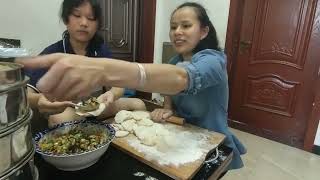 三鲜素包子这样做，营养美味不油腻，比肉包子都好吃，太香了