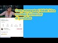 Cara mengatasi tidak bisa melihat komentar di youtube