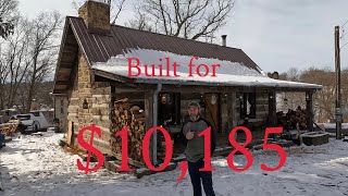 1800s log cabin built for around $10,185