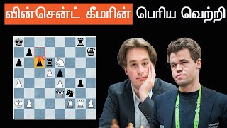 Vincent Keymer vs Magnus Carlsen Carlsen 2025,Freestyle Chess Grand Slam Weissenhaus