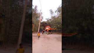 কতো বড়ো ডাইনোসর দেখুন #shortvideo #dinosaur #shorts #please_subscribe_my_channel me #shortvideos