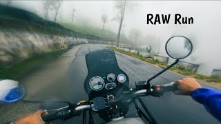 Valpara to Malakkapara Rainy Ride | Raw Video | Royal Enfield Himalayan BS6 / mister rog