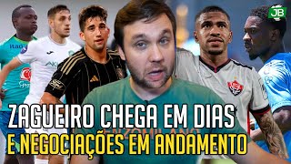 🔵ZAGUEIRO CHEGA EM DIAS, CONVERSAS COM PONTA REATIVADAS E DETALHES DA VENDA DO NATHAN PRO BOTAFOGO