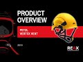 Petzl Vertex Vent 2019 - Vizir and Protector Fitting - REAX