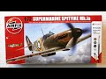 Airfix 1:72 Scale Supermarine Spitfire MK1A Model Kit Part1 Unboxing and Review