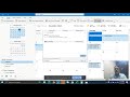 blocking off time in outlook