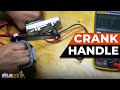 Jana Elektrik Guna DC Motor | DIY Cranking Handle | Lebih Mudah & Selesa Untuk Jana Elektrik Sendiri