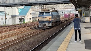 EF66 27号機ニーナ牽引1255レ清洲通過