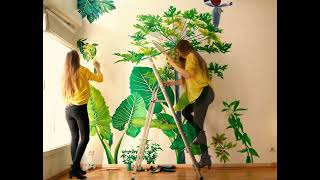 JUNGLE - FRESQUE MURALE