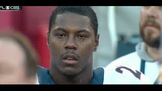 Knowshon Moreno Crying on the Sideline After National Anthem (Official) [HD]