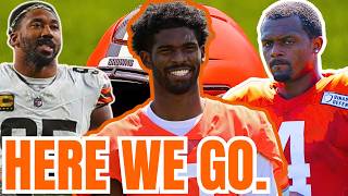 Browns SELL OFF 3% of Team! Myles Garrett MIA at OTAs! Deshaun Watson AHEAD of Shedeur Sanders!