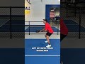 Backhand Reset Mastery: the Technique Behind the Two-Handed Reset! #pickleball #sports #shorts