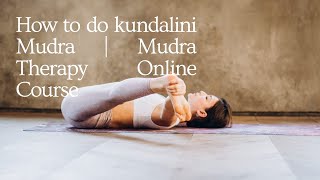 How to do kundalini mudra | What is kundalini mudra and its benefits
