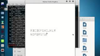 Letters Library for Python Turtle