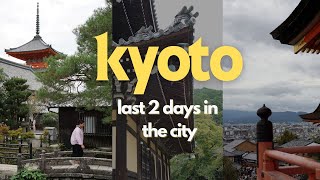 Kyoto Vlog | Coffee, Matcha, Shrines and Nature [Travel Vlog Pt 2/2]