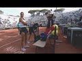 emma raducanu s injury close up in the match against andreescu rome 2022