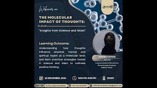 #Molecular impact of #Thoughts: Insights from #Science and #Islam